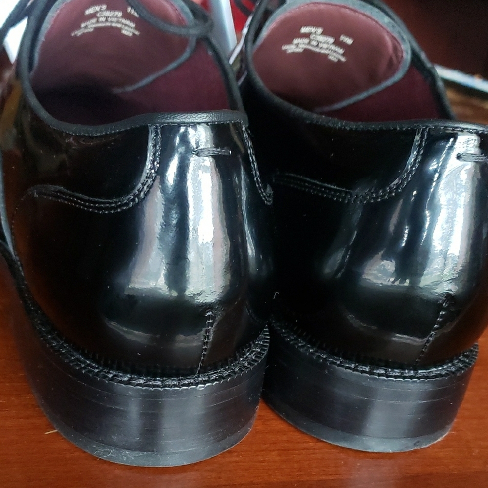 Cole Haan Glossy Black Oxfords - Picture 8 of 9
